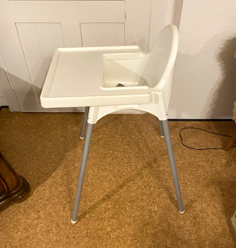 Ikea baby hochstuhl weiß - ikea, weiß/grau