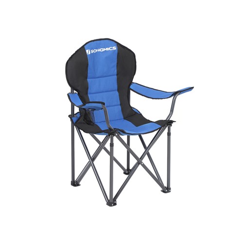 Klappbarer campingstuhl blau - klappbarer,