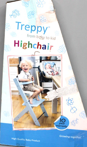 Treppy 1001 hochstuhl - -, natur